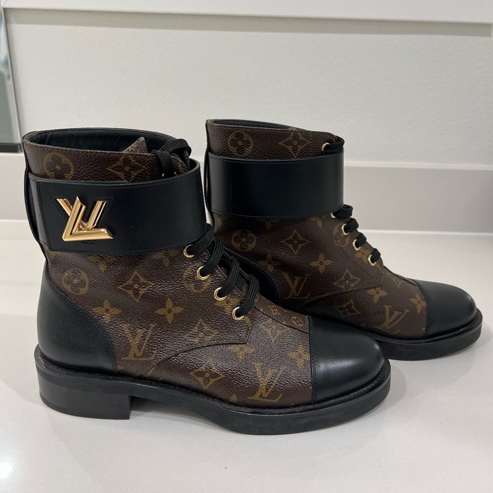 Louis Vuitton Combat Boots
